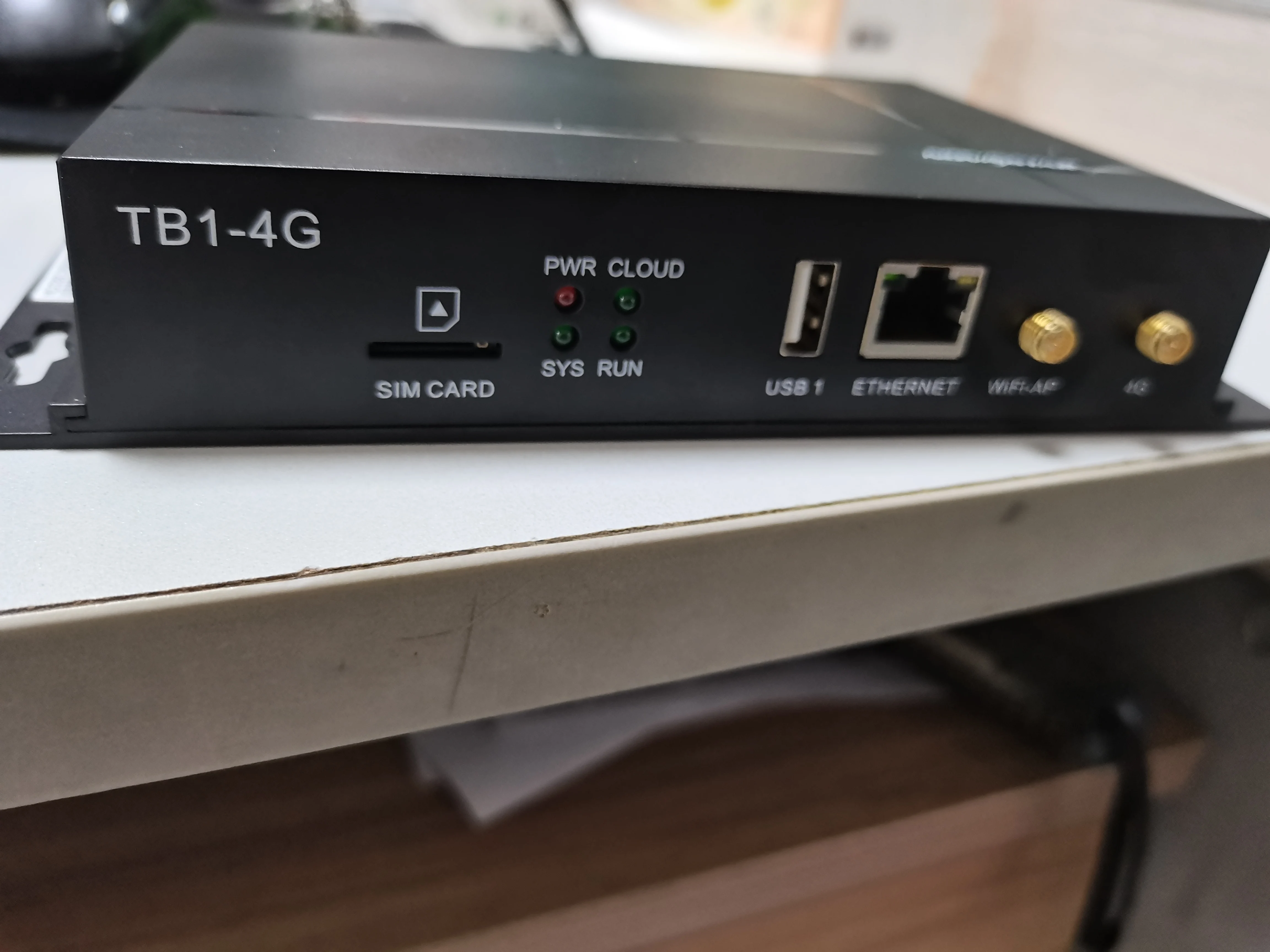 Cartão de controlador sem fio do display led da novastar tb1 interna e exterior