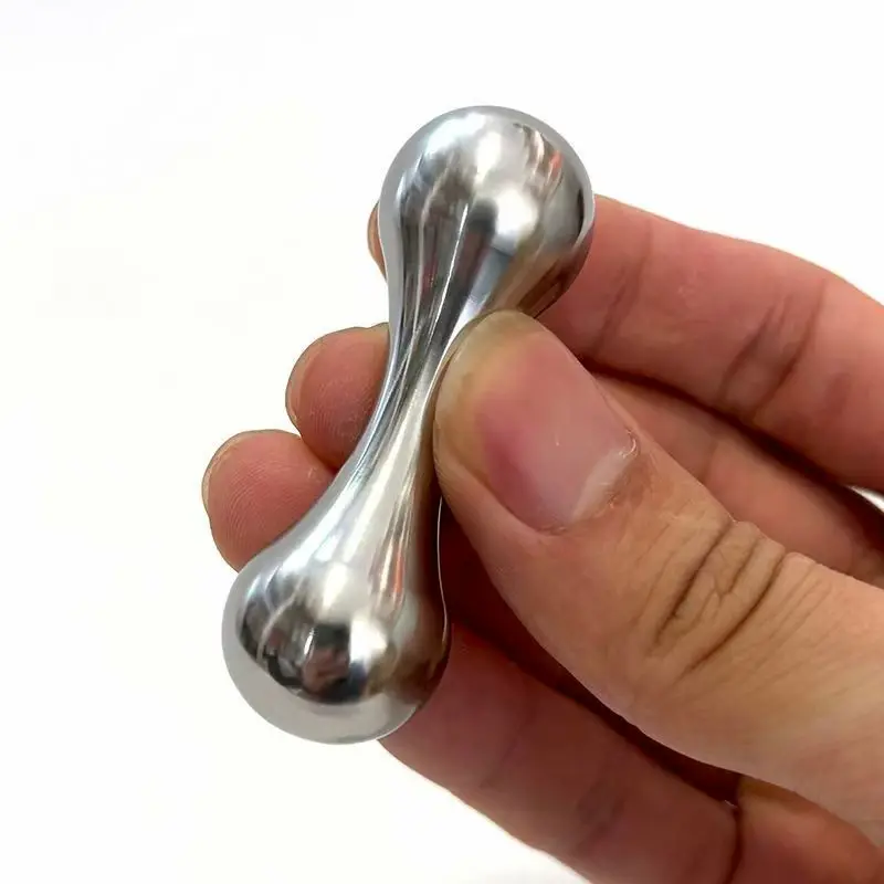 Knucklebone Skill Begleri Beads Stainless Steel Cool EDC Gadgets Fidget Sensory Toys for Kids Adults with Autism ADHD