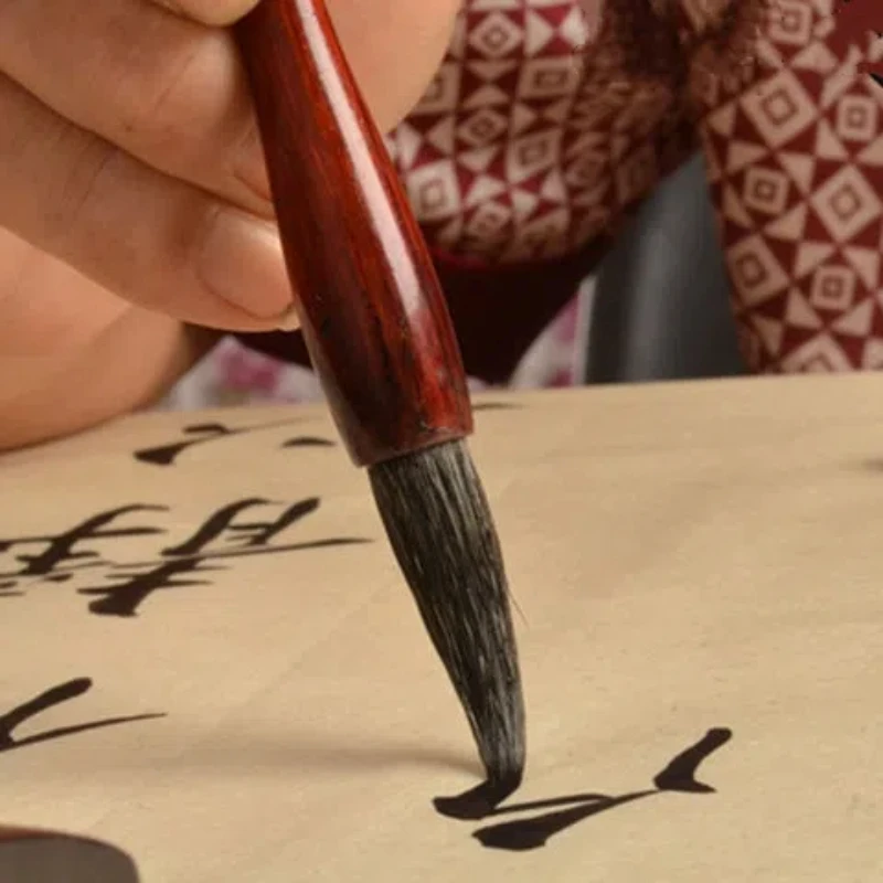 マウスウィスカーブラシペンティンタ中国中国フリーハンド絵画ブラシラットヘアミドル楷書中国書道ブラシ