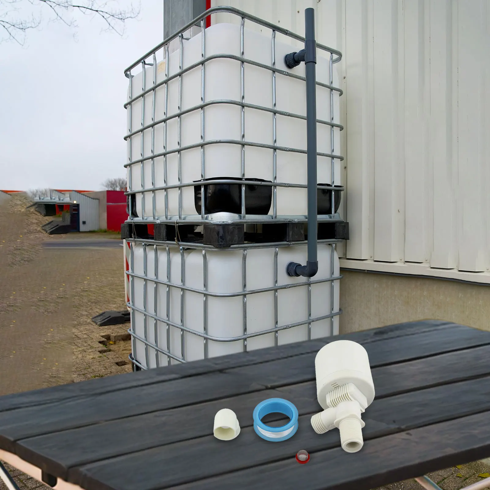 Float Valve with Enhanced Water Output for Tanks Automatic Control without Electricity Suitable for Various Installations