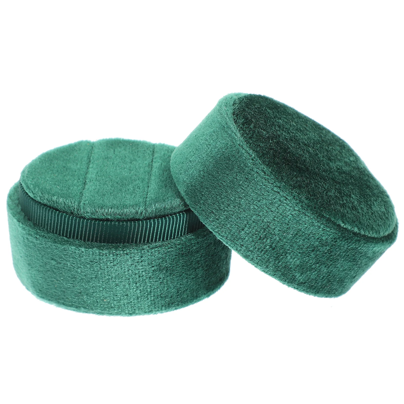 

Unique Ring Box 2 Slots Delicate Jewelry Case for Engagement Wedding Gift Storage Velvet Ring Box Jewelry Organizer for Rings