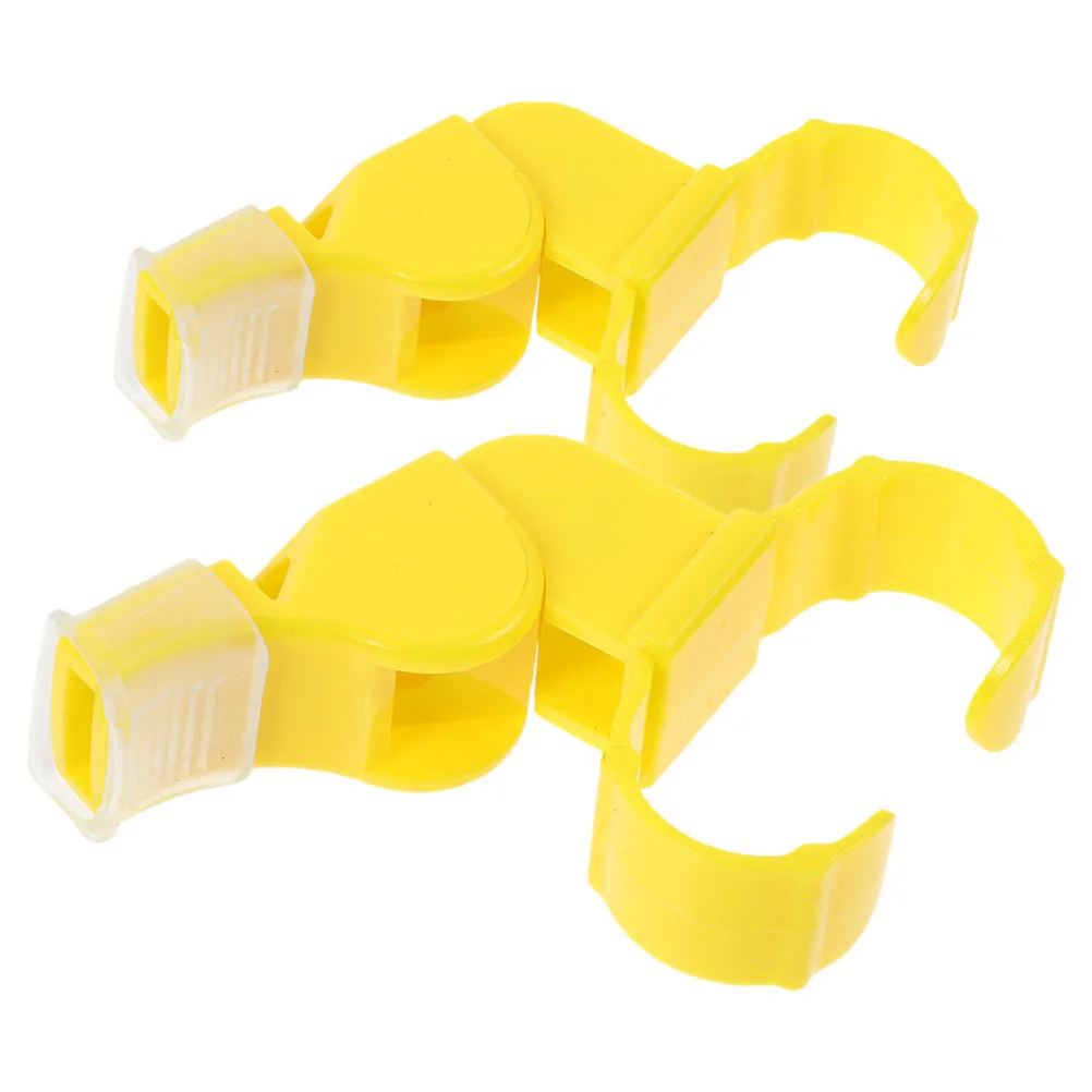 2 Stück laute zweiklangige Pfeife mit Fingerring, Sportpfeife für Trainer, Schiedsrichter, Lehrer, Basketball, Fußball