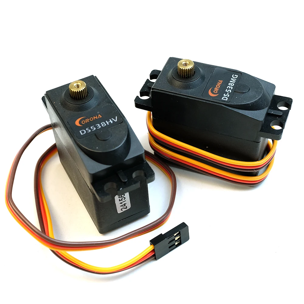 Corona RC Servo DS538MG/ DS538HV Digital Metal Gear Servo 58g 7.0kg.cm/ 0.14sec for RC Airplane Helicopters Car Model Boat
