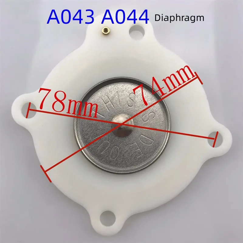 Diaphragm Economic Dust Removal Solenoid Pulse Valve Black/White Diaphragm With Tray   DMF-Z-25/20A044/A043 Diaphragm