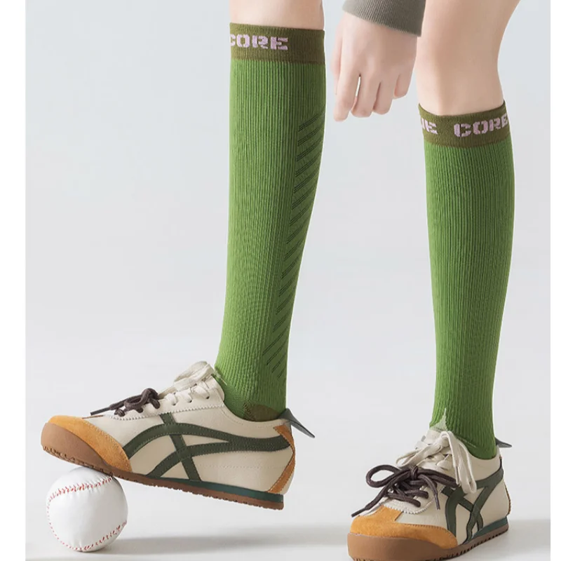 Women's Calf Compression Socks with Terry Sole