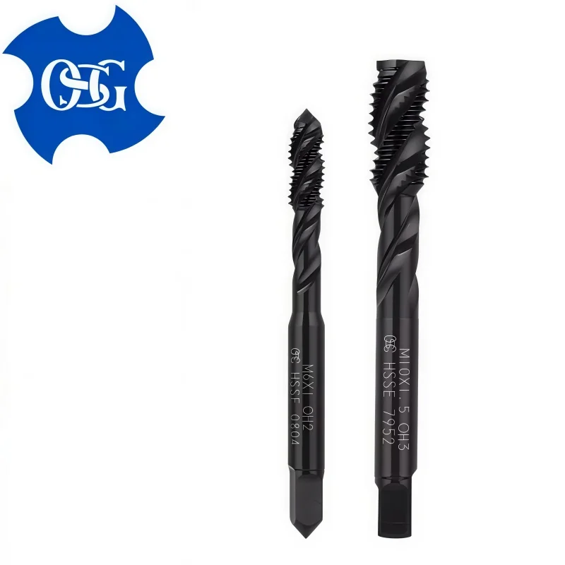 Japan Original OSG Spiral Pointed Tap Fluted EX-H-POT  M2 M2.5 M3 M4 M5 M6 M8 M10 M12 M14 M16 EX-H-SFT Machine Screw Thread Taps