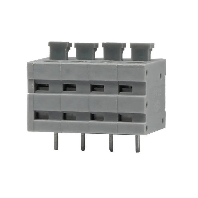 100PIN Grey FS1.5 KF211V 5.0 2P ~ 12P PCB SPRING TERMINAL BLOCKS DG211V 5.0mm  PHOENIX CONTACT DEGSON KEFA