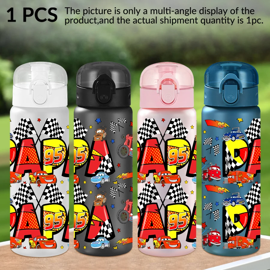 

1Pc Disney Lightning McQueen/racing Car/patterned 26oz Plastic Water Bottle Sports Cup As A Birthday/back-to-school Gift