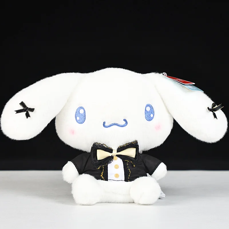 

Плюшевая игрушка Sanrio Cinnamoroll в стиле джентльмена в смокинге, мягкая кукла для детей, коллекционный подарок