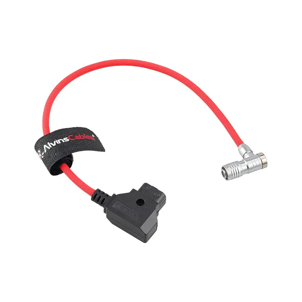 Power Cable for BMPCC Right-A Weipu 2-Pin Female to D-Tap Braided Flexible for Blackmagic Pocket Cinema Camera 4K/6K Pro,V-Mount