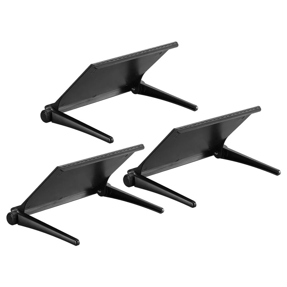 

3pcs Top Storage Shelf Screen Shelf For Monitor Router Holder Floating Shelves Cable Boxes Bracket Punch-Free Space Saving