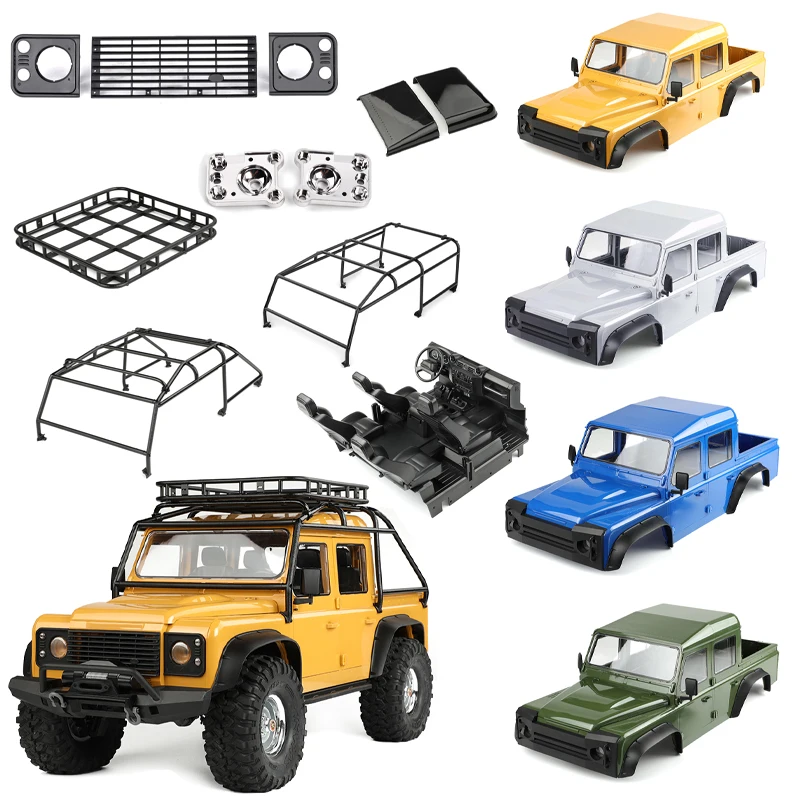 1 Set Wilderness Guardian 313mm Wheelbase RD110 Pickup Truck Shell for 1/10 RC Crawler Car Traxxas TRX4 Defender Ford Bronco