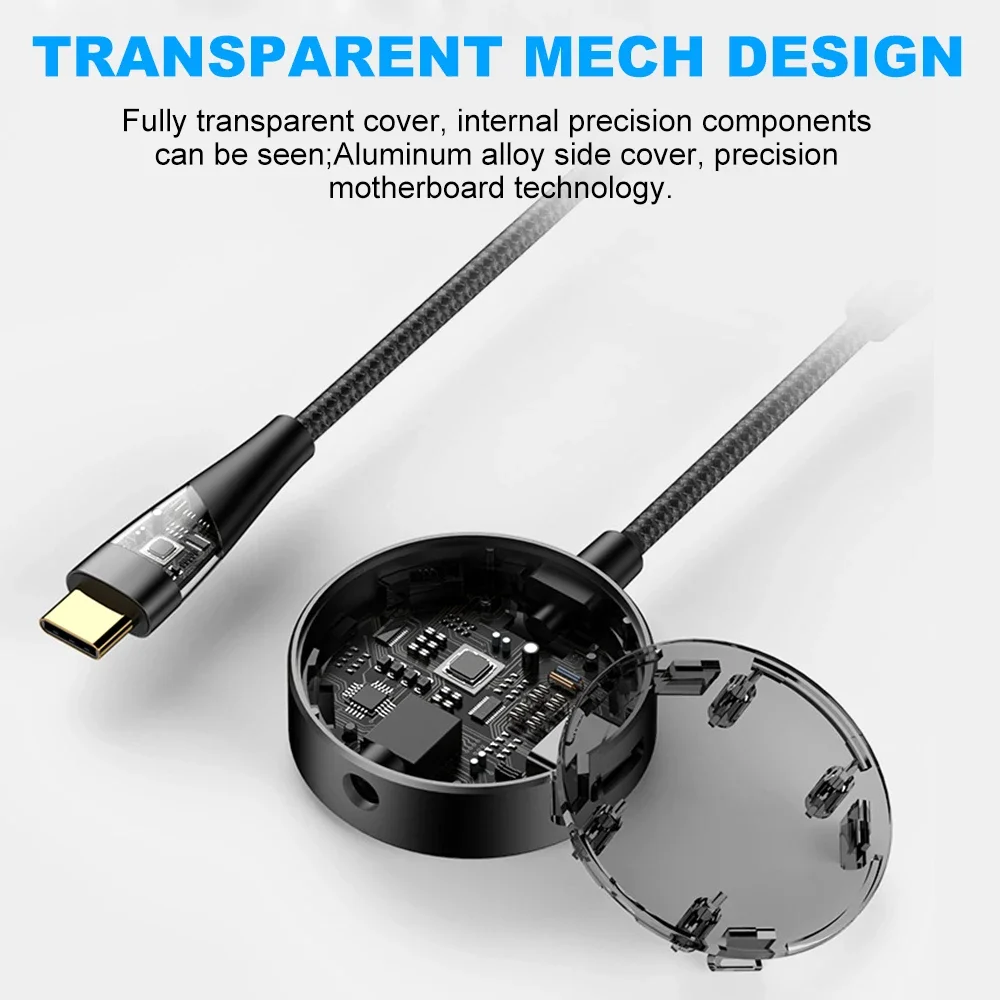 USB C Hub to Type  Audio 3.5MM 2 in 1 Docking Station