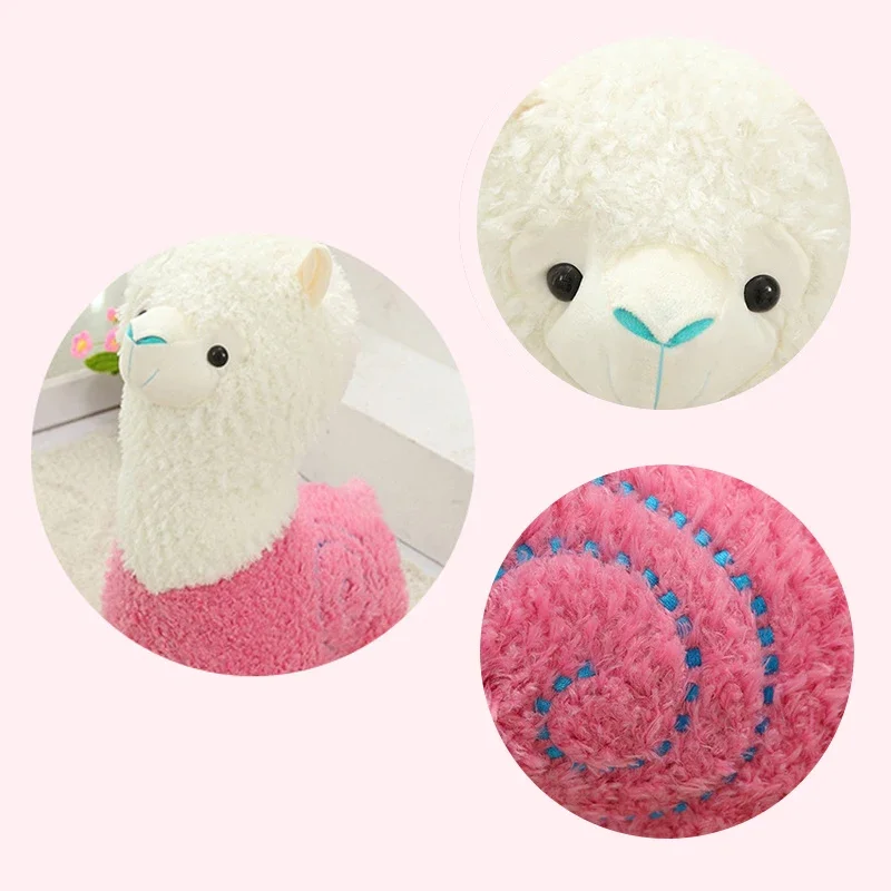 Jouet en peluche alpaga pour enfants, nouveau modèle Lama, mouton intéressant, cadeau de noël, couleurs, Animal en peluche pour bébé