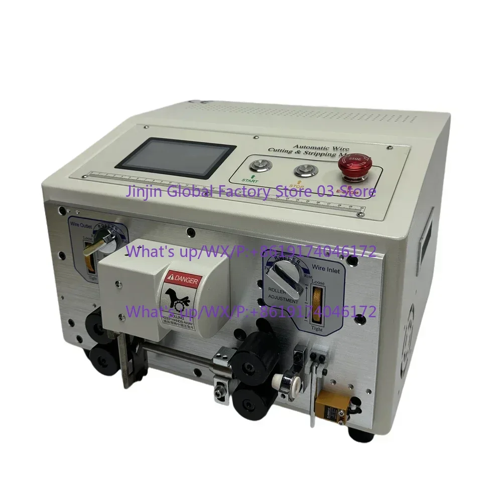 Автоматический станок для зачистки проводов с сенсорным экраном SWT508E, 0.1-8.0 мм²