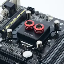 FREEZEMOD Black CPU Water Cooler Block Sprayable Lquid For Intel 115X 2011 1151 Watercooling CPU Block For Modding INTEL-POI3