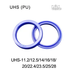 UHS UN Type Hydraulic Oil Seal PU UHS / UN-11.2*19.2/12.5*20.5/14*22/16*24/18*26/20*28/22.4*30/23.5*31.5/25*33/28*35.5*5mm