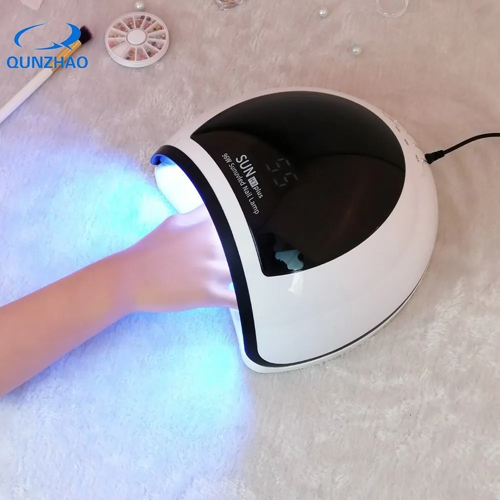 SUN H3 Plus – lampe à ongles UV LED 96W, sèche-ongles, 39 LED, tous les Gels vernis, capteur automatique, minuterie, outils de manucure