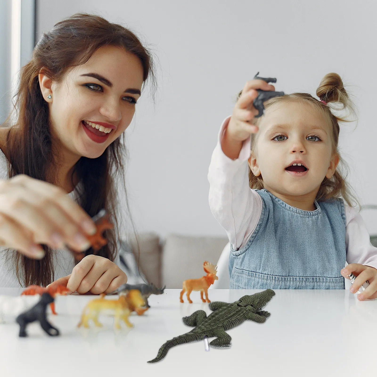 1Pcs Realistic Resin Animal Figure for Kids Ocean Learning Educational Play Natural History Teaching Tool Wildlife