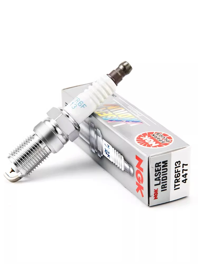 1Pcs Original NGK ITR6F13 4477 Brand New Laser Iridium Platinum Spark Plug For Ford Mondeo 2004-2007 2.0 L Mazda CX-9 3.7L