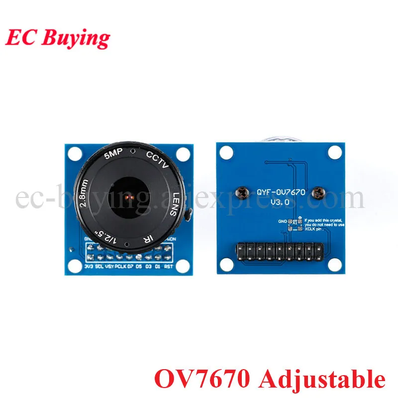 Camera Module OV7670 OV5642 OV7670 with FIFO OV7725 Kit Binocular Camera STM32 Driver for Arduino OV2640 Wide Angle Camera Board