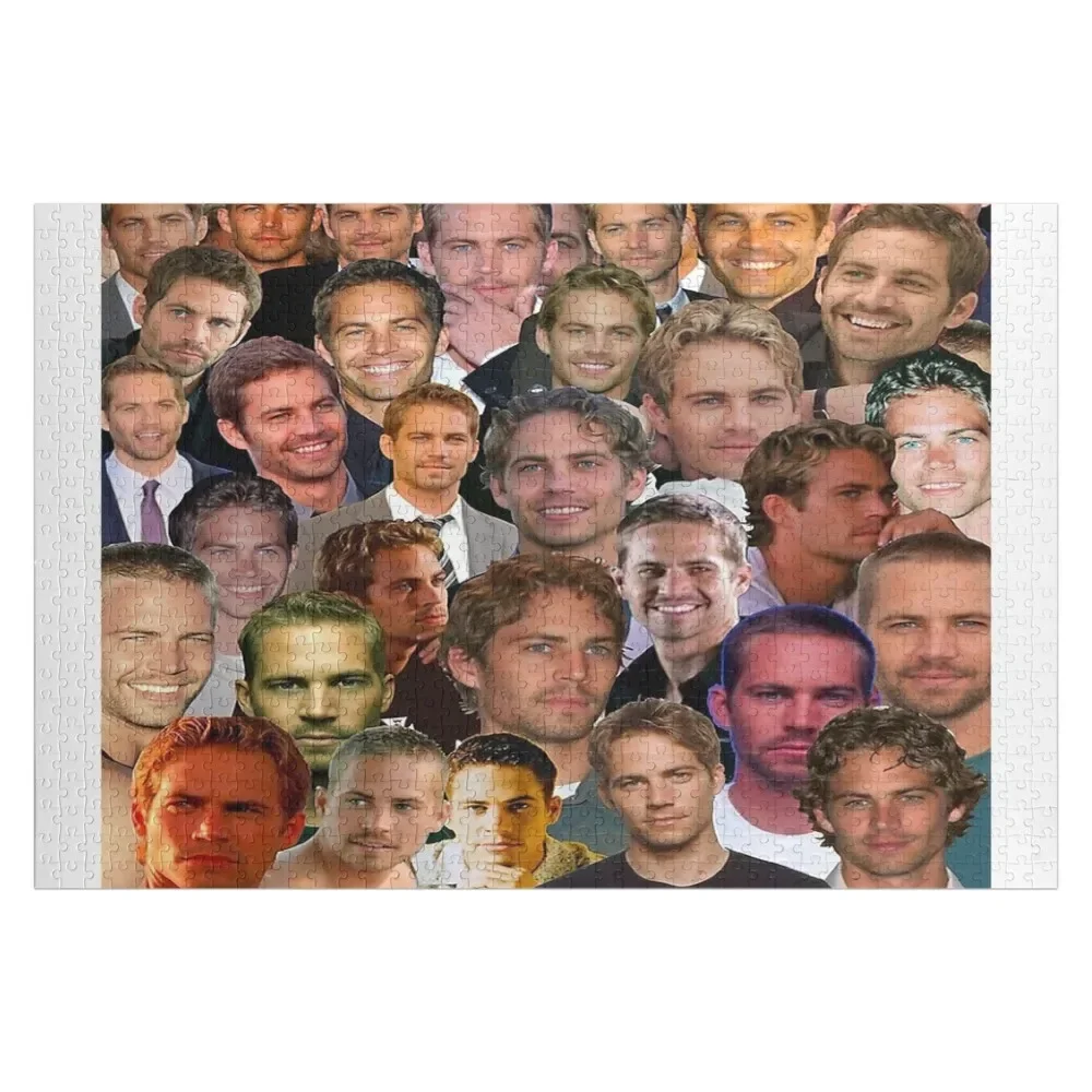 

Paul Walker Photo Collage Jigsaw Puzzle Woods For Adults Wood Photo Personalized Wooden Name Puzzle