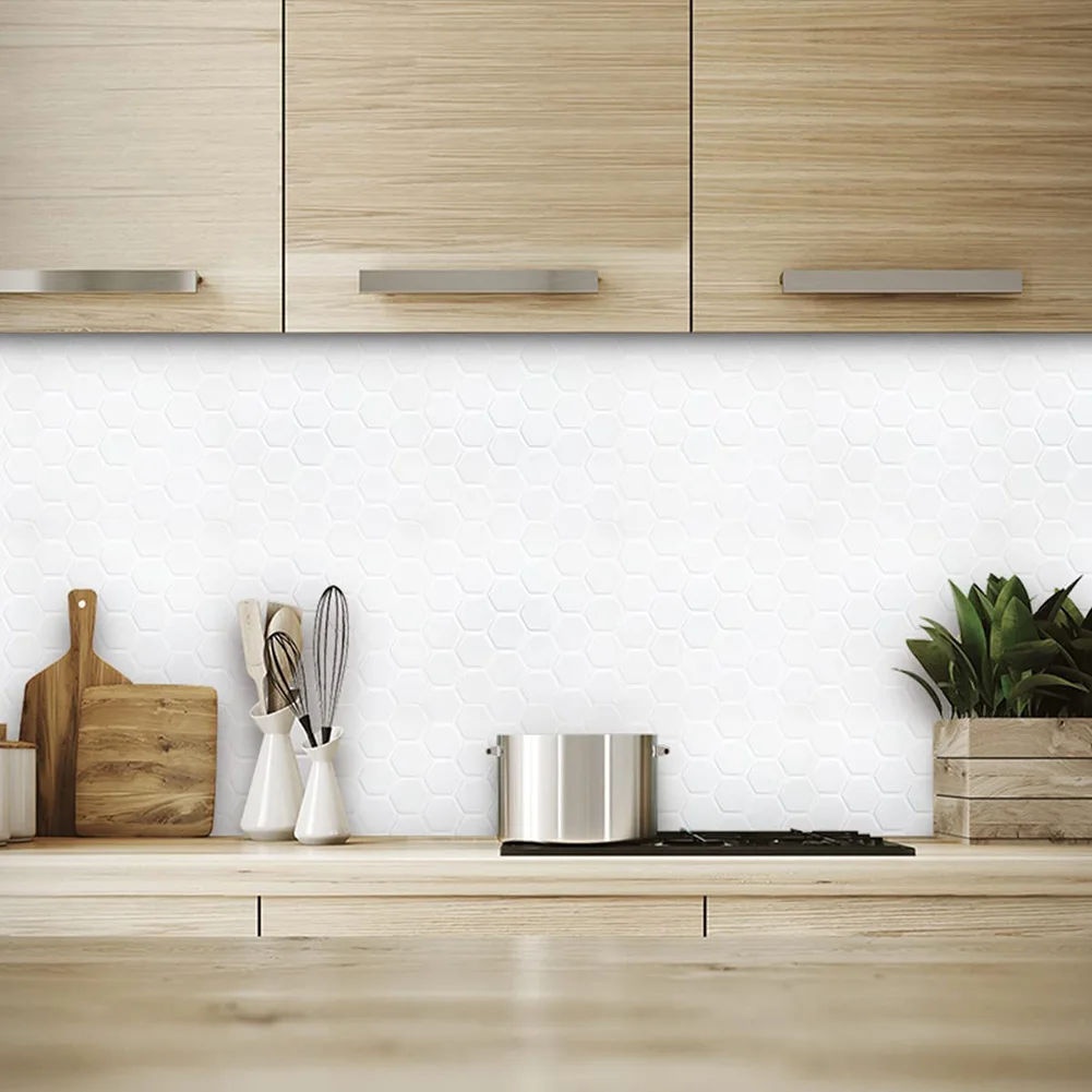 High Quality New Accessories Backsplashes Laundry Rooms Living Working Spaces Wall Sticker Bathroom Kitchen High
