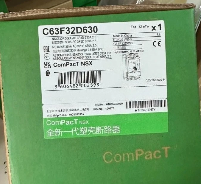 

Brand New C63F32D630 C10N32D040 C10N32D100 C16N32D160 C25N32D250 Expedited shipping