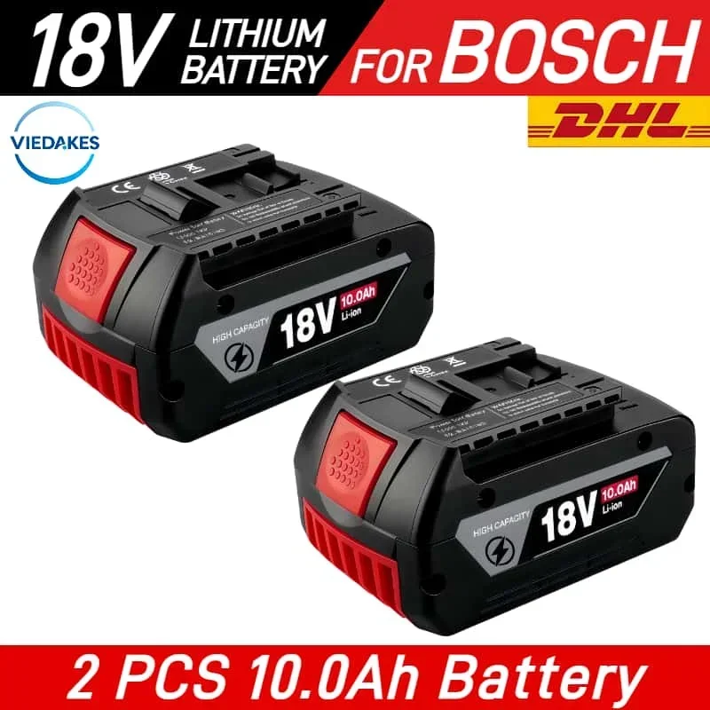? Snelle levering 18v 8000/10000mAh bateria voor bosch 18v elektrisch gereedschap GSR GDR GSB GDX GKS GWS GLL GOP ? met 2 jaar garantie ?