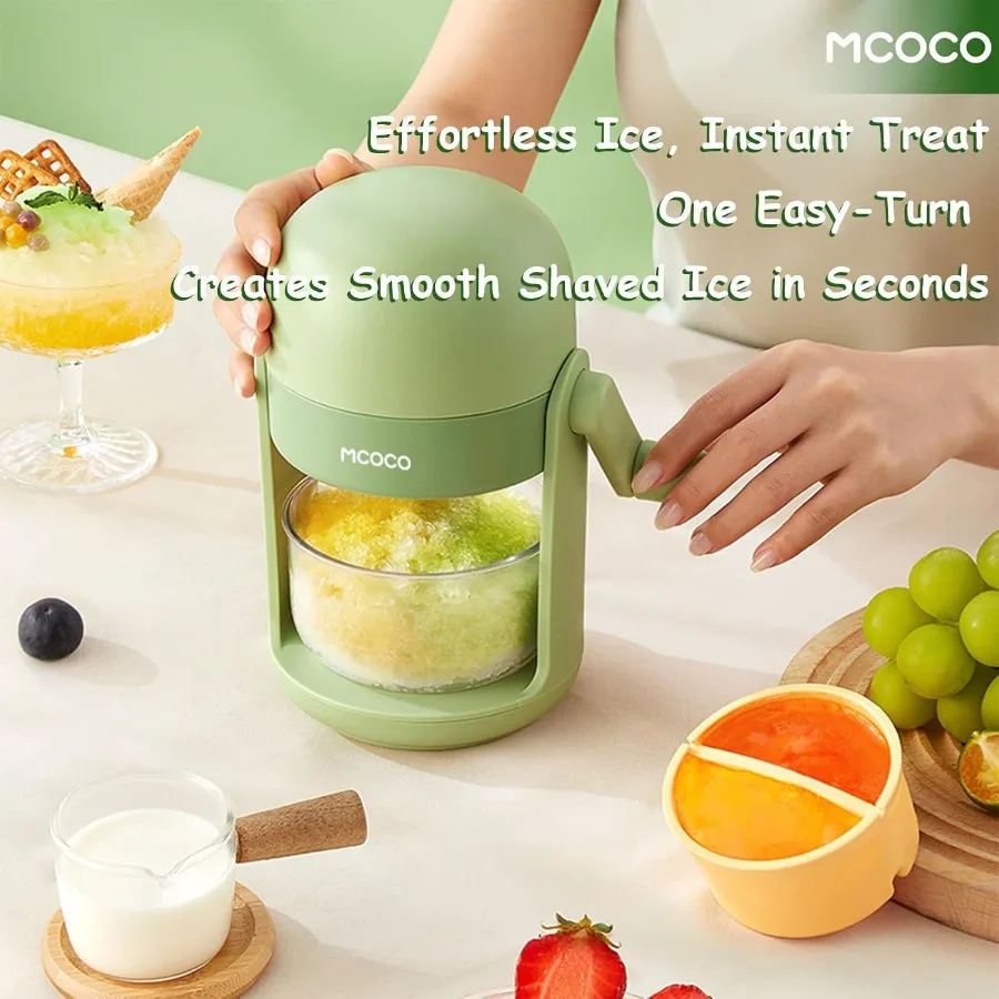 ماكينة صنع الثلج المحمولة مع وعاء حلاقة وقالب مقسم للمناسبات الخارجية وحفلات الشاطئ والتجمعات الصيفية بشكل فعال #6