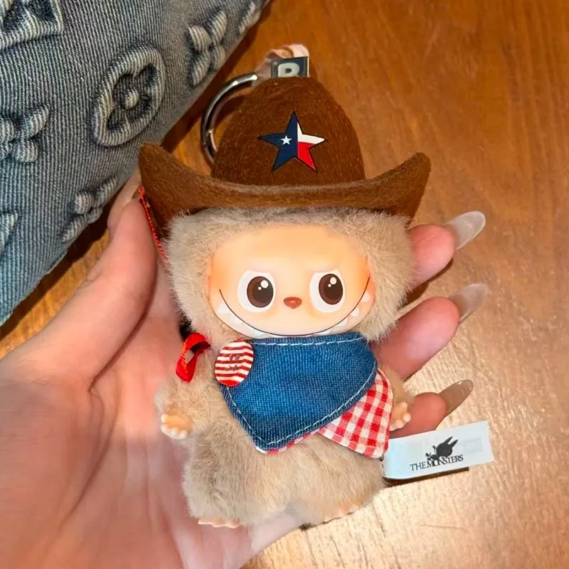 4.0 The Monsters Pin Love Series For Labubu Doll Workwear Fast Food French Fries Cosplay Clothes Fashion Coffee Ropa Clothing