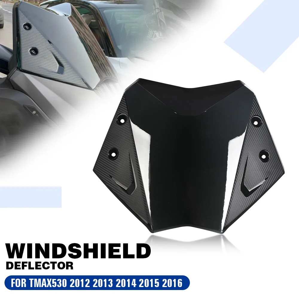 

Motorcycle Accessorie For Yamaha Tmax530 2012 2013 2014 2015 2016 Plastic Windscreen Front Wind Shield Screen Deflector Tmax 530
