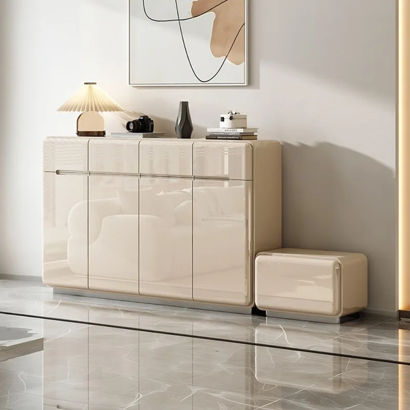Box Luxury Shoe Cabinet Organizer Storage Living Room Display Slippers Vertical Shoe Shelf Modern Zapatero Entrance Furniture