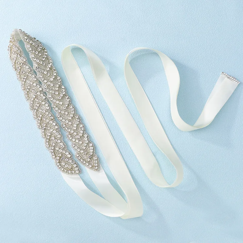 Ремень-стразы для свадебного платья, украшения для женщин