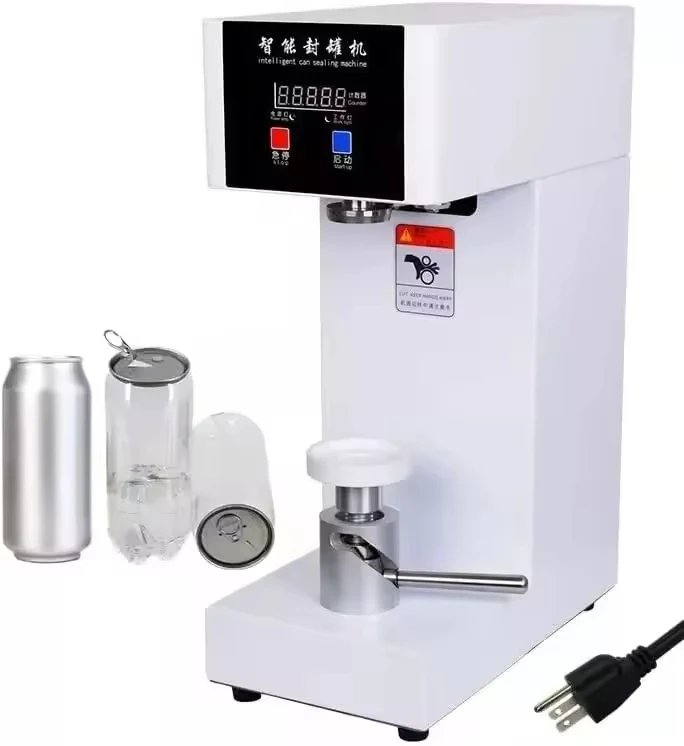 

QLS-180 AutomaticMachine Aluminum Beer Can Sealer Milk Sealing Machine Beverage Bottle Sealing Machine