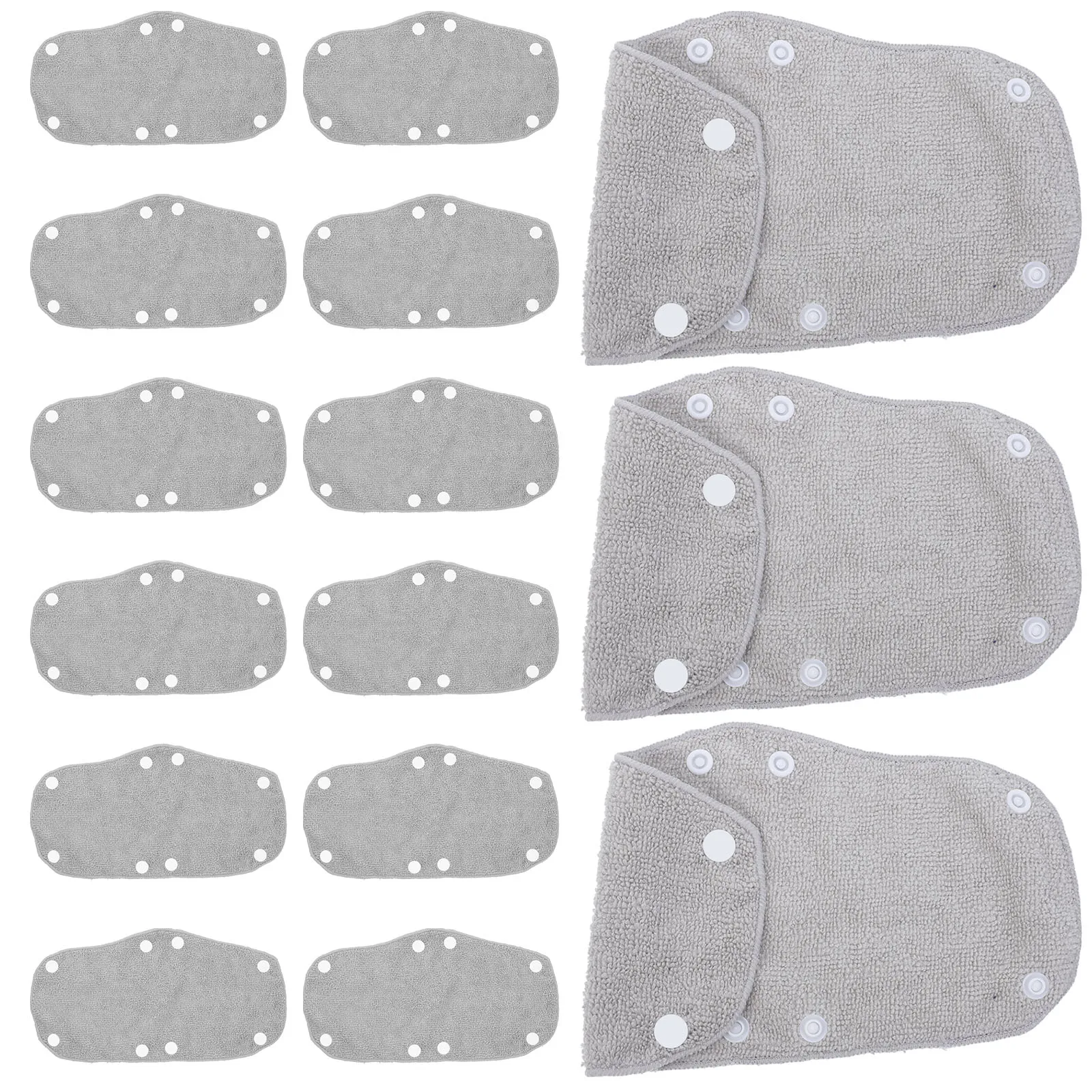 

15Pcs Reusable Helmet Sweat Absorbing Bands Safe Construction Worker Hat Pads Hard Hat Accessories
