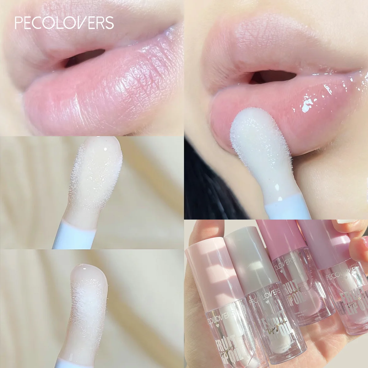 Moisturizing Lip Gloss Transparent Glow Oil Hydrating LipGlazeEnhancer Makeup Liquid Lipstick Cosmetic