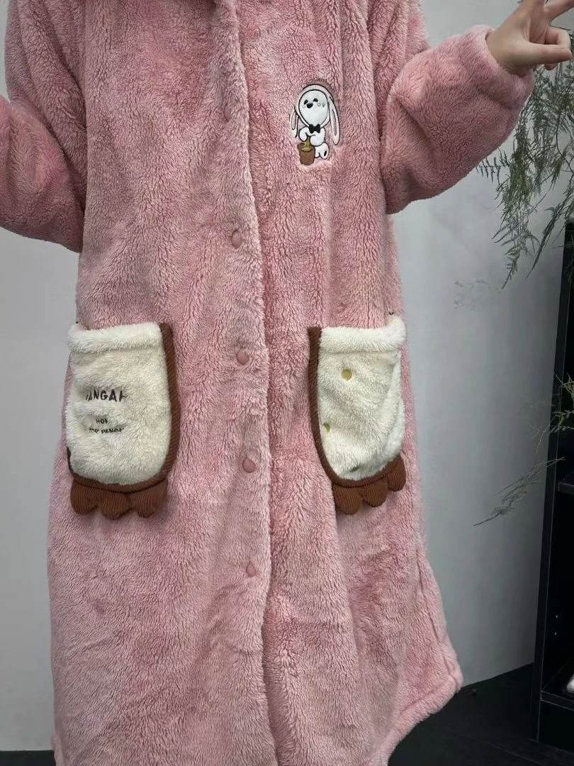sweet-dr-abbigliamento-da-casa-invernale-da-donna-in-pile-corallo-nuovo-modello-di-media-lunghezza-con-cappuccio-indossabile-anche-fuori-casa-calore-garantito