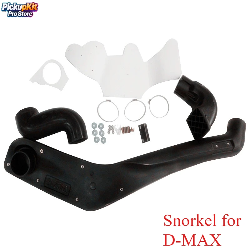 

Right Side Snorkel for D-MAX 3.0L Diesel 4x4 UV-Stable LLDPE Air Ram Water/Dust Proof Kit
