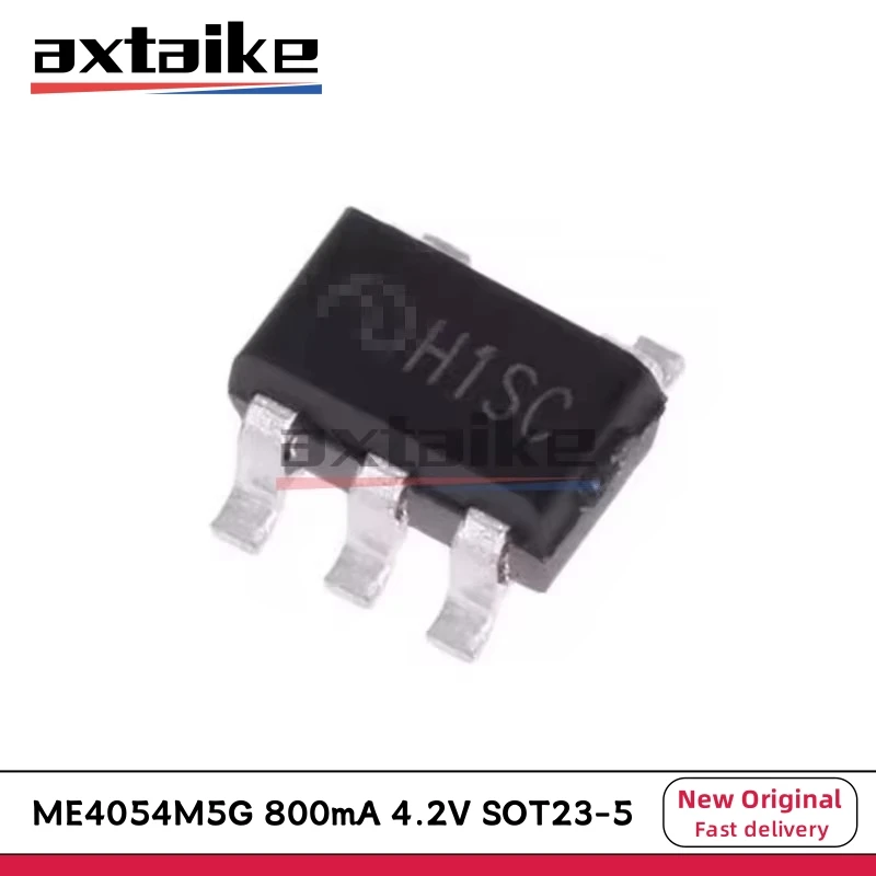 

20PCS ME4054M5G H1** SOT23-5 SMD ME4054 800mA 4.2V SMD Standalone LinearLi-Ion Battery Charger WithThermal Regulation IC