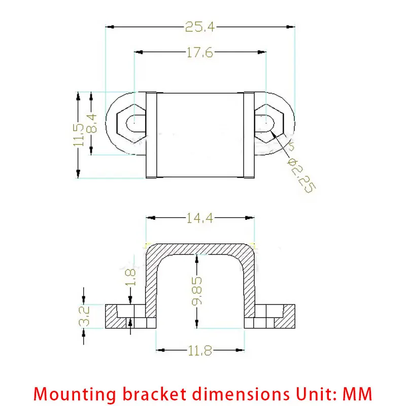 12GA-N20 Mini Metal Gear Motor Low RPM High Torque 3-12V