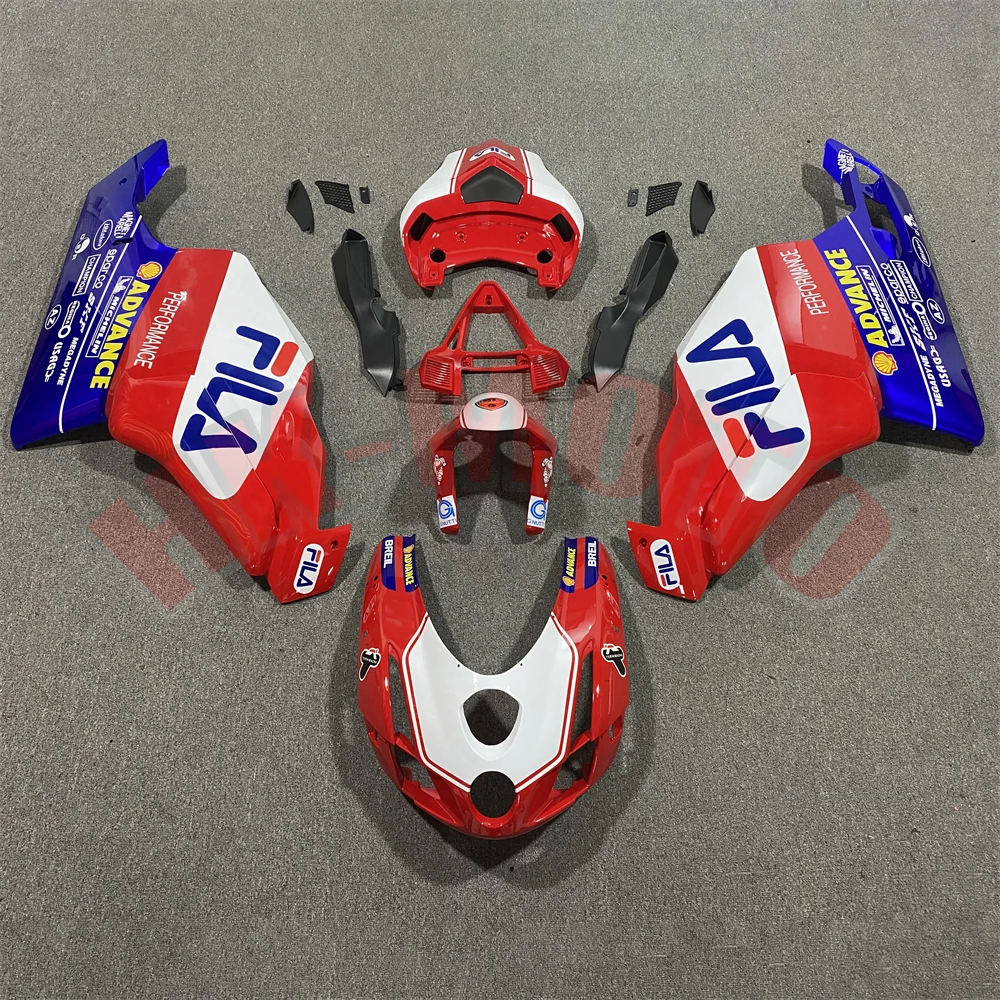 Motorcycle Fairing Kit Fit For 749 749S 999 999S 2003 2004 Single Seat Bodywork Set High Quality Abs Injection Red White Blue