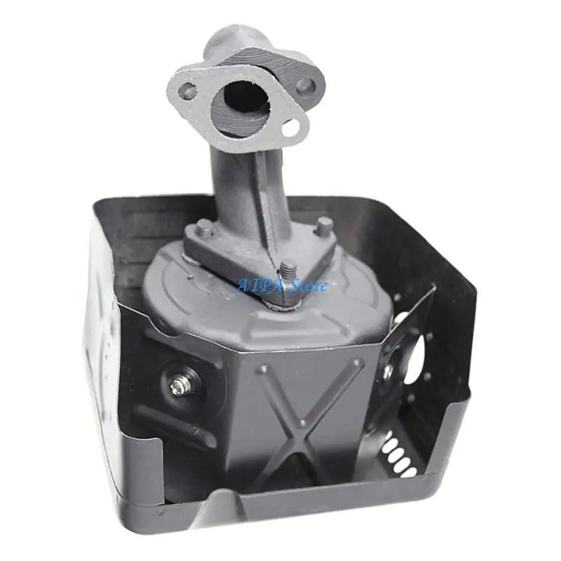 Lắp ráp bộ giảm thanh động cơ động cơ U13C với ống xả cho động cơ GX340 GX390 11HP