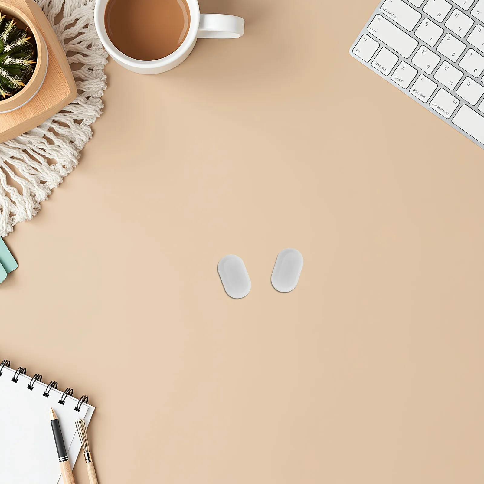 

2pcs Magnetic Remote Control Holder Silicone NoDrill Compact SelfAdhesive Wall Mount Organizer For Living Bedroom