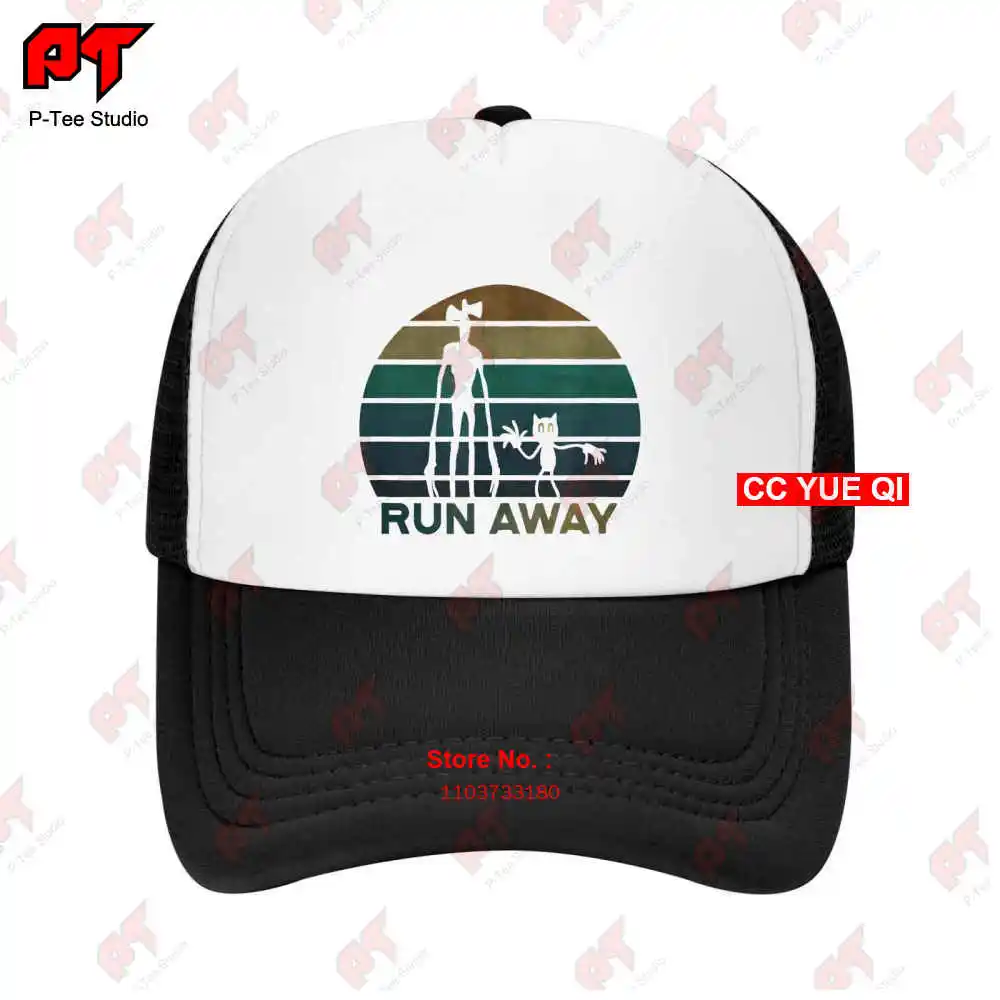 Cat And Siren Head Creepypasta Baseball Caps Truck Cap C79O