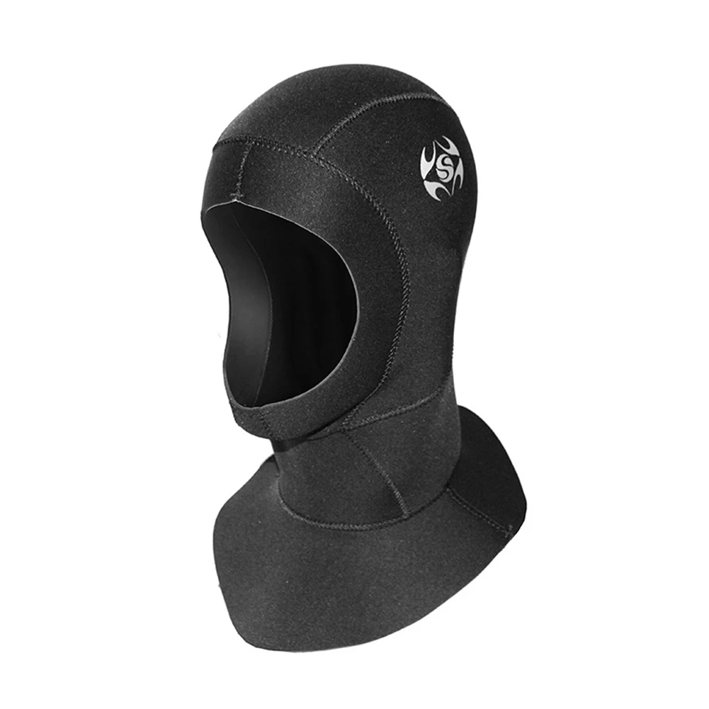 

Neoprene Wetsuit Dive Hood Vented Bib Hood 3MM for Men Women, Water Sports Cap Warm Comfortable Slip-on for Snorkeling Surfing