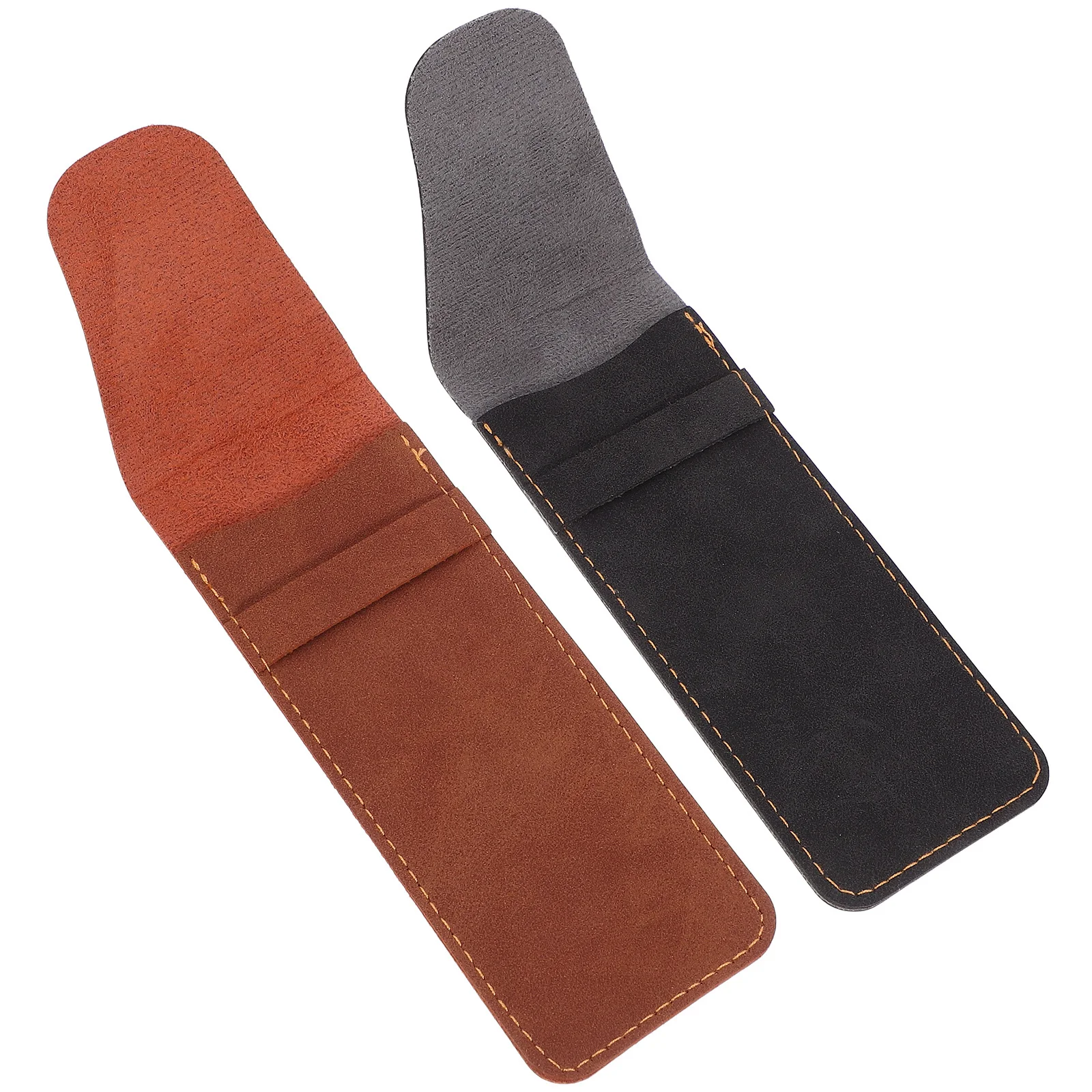 

2Pcs Pen Holder Sleeve Practical Pen Pouch for Fountain Ballpoint Pens Stylish Lightweight Portable