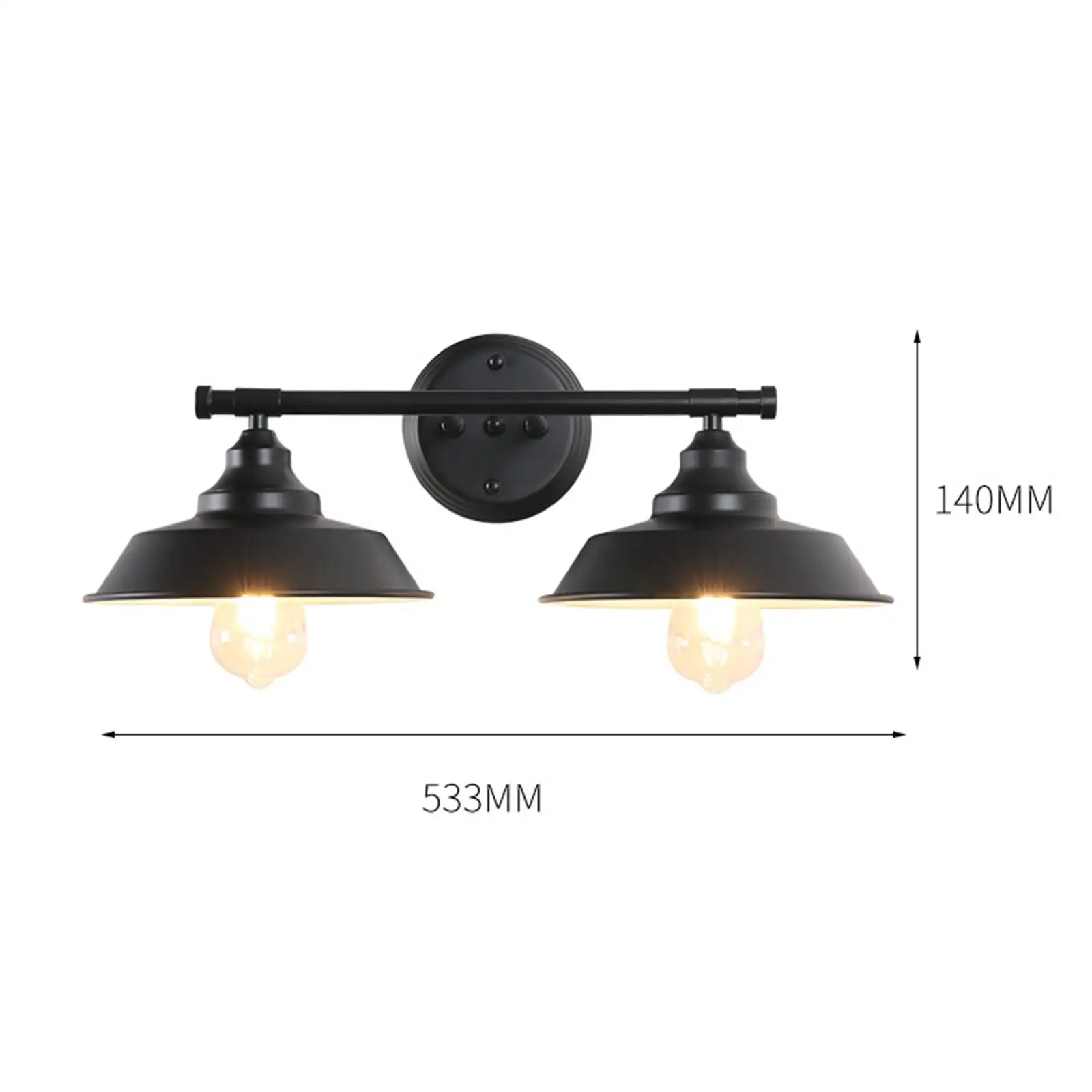 Wall Sconce Wall Lamp Lighting Fixtures Kitchen Bathroom Vanity Outside Barn Bathroom Balcony Lamp Shade Loft Dining Room Study