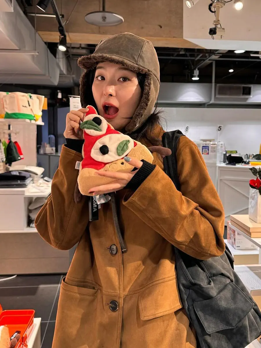 Nok Xiaola Authentic  Brand WMM Suede Vintage Mid-Length Jaet True to Size Polyester Blend Long Sve Busin Cas...