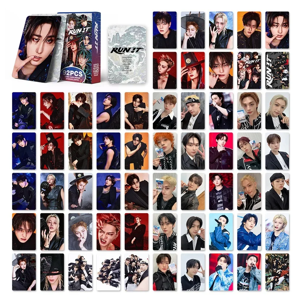 92 Stück Koreanische Hot Idol Neualbum "THIS&THAT" Hochwertige Lomo-Karten Felix BangChan HyunJin I.N Han Fans Sammelkarten – Detail 24